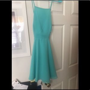 Silence and Noise Aqua dress